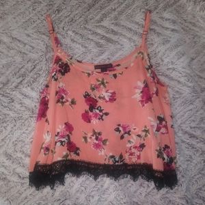 Flowy Floral Crop Top
